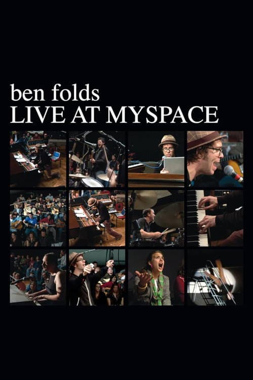 Poster for Ben Folds: Live at MySpace
