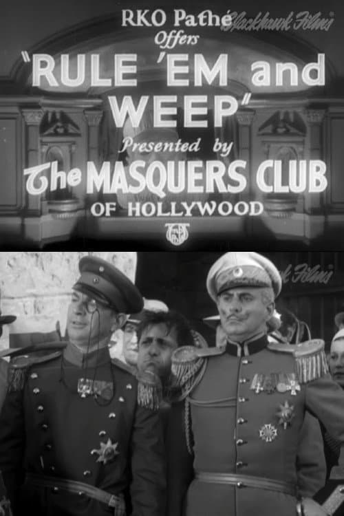 Постер до фільму «Rule 'Em and Weep»