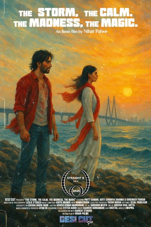 Poster for The Storm, the Calm. The Madness, the Magic.