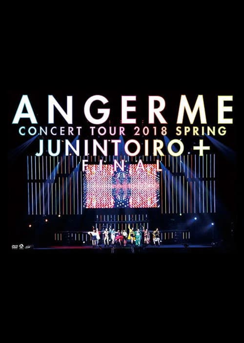Poster for ANGERME Concert Tour 2018 Haru Juunin Toiro + Final