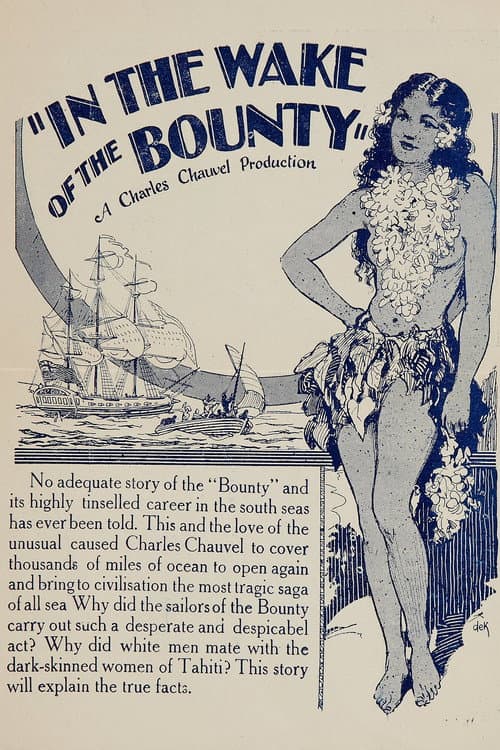 Poster for In the Wake of the Bounty