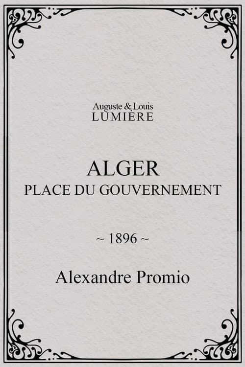 Poster for Alger : place du gouvernement