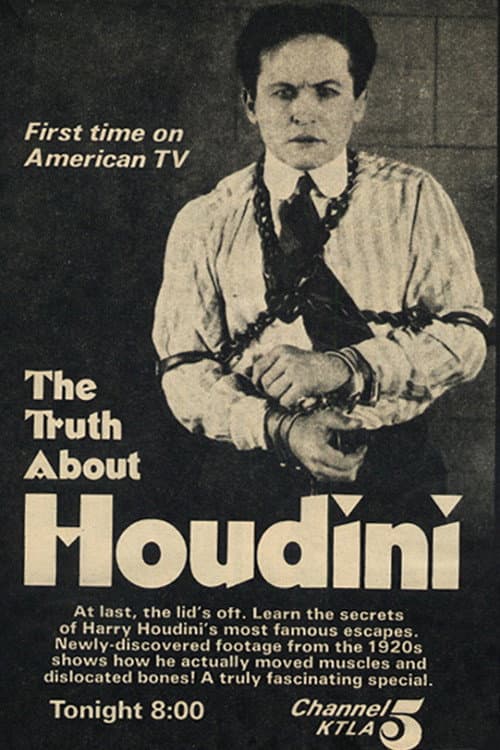 Poster for The Truth About Houdini