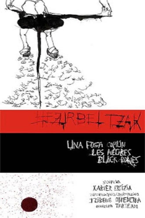 Poster for Hezurbeltzak, a Common Grave