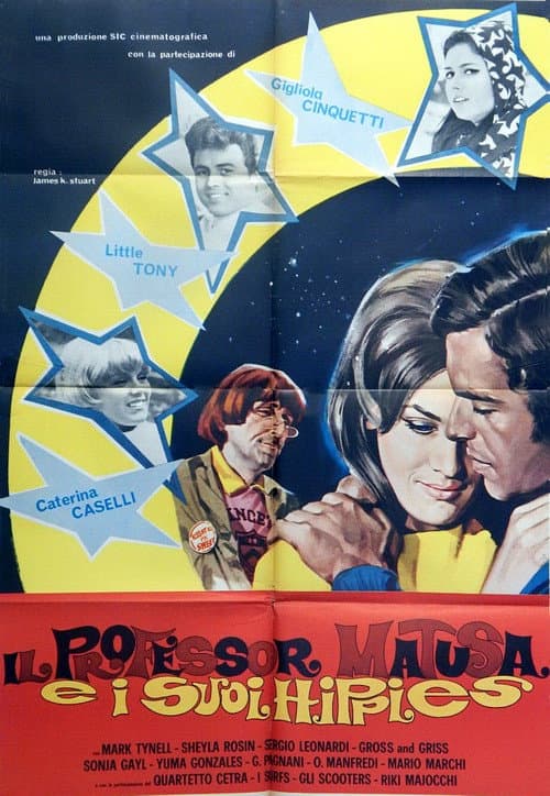 Постер до фільму «Il professor Matusa e i suoi hippies»