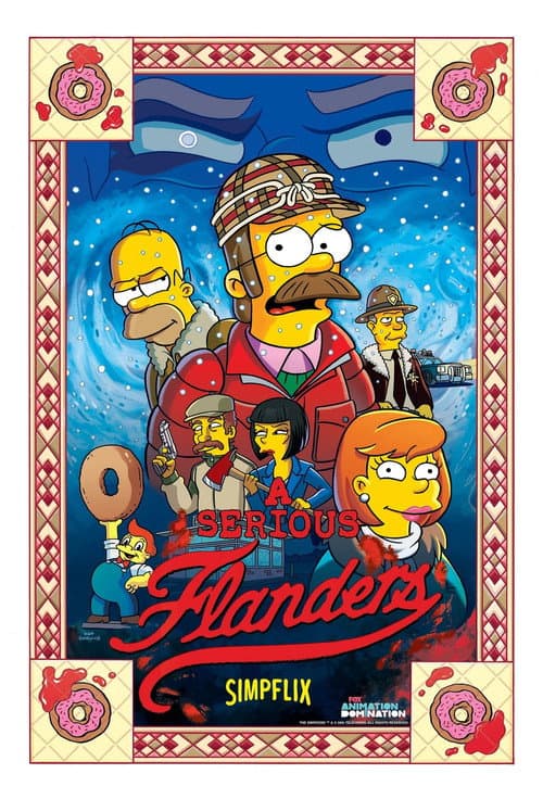 Poster for The Simpsons: A Serious Flanders