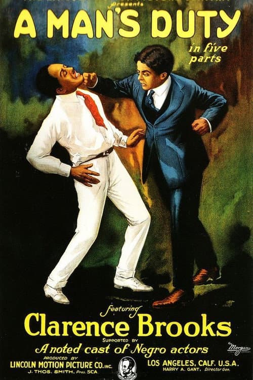 Poster for A Man's Duty