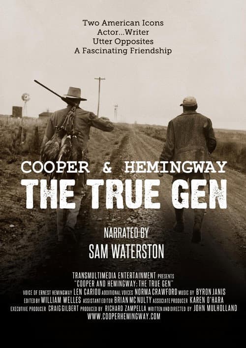 Poster for Cooper and Hemingway: The True Gen