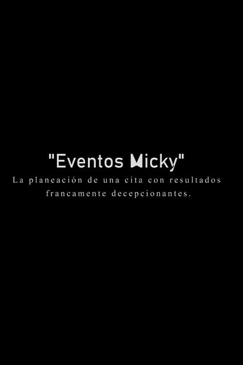 Poster for Eventos Micky: La planeacion de una cita con resultados francamente decepcionantes.