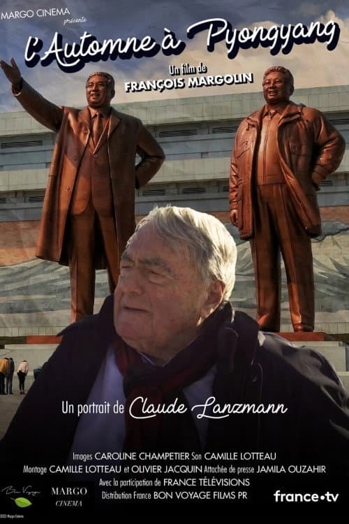 Poster for L'automne à Pyongyang, un portrait de Claude Lanzmann