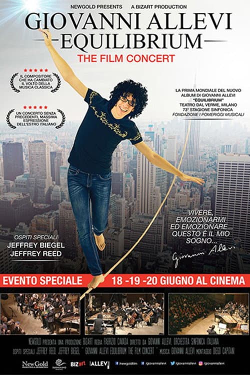 Постер до фільму «Giovanni Allevi Equilibrium - The Film Concert»
