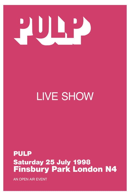 Poster for Pulp: The Park is Mine