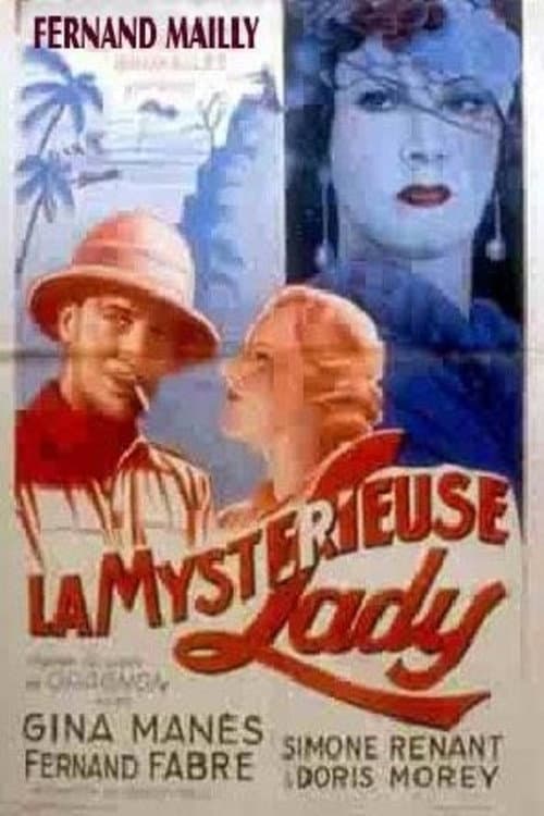Poster for La Mystérieuse Lady