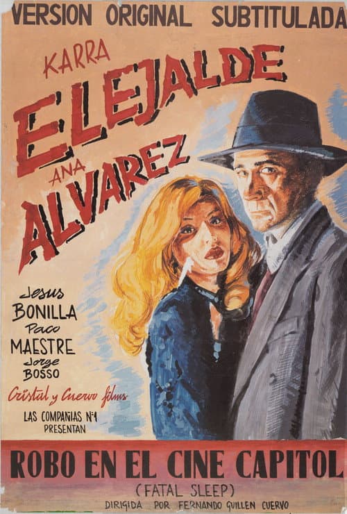 Poster for Robo en el cine Capitol