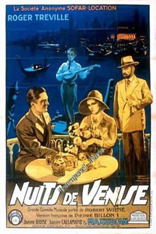 Poster for Venetian Nights