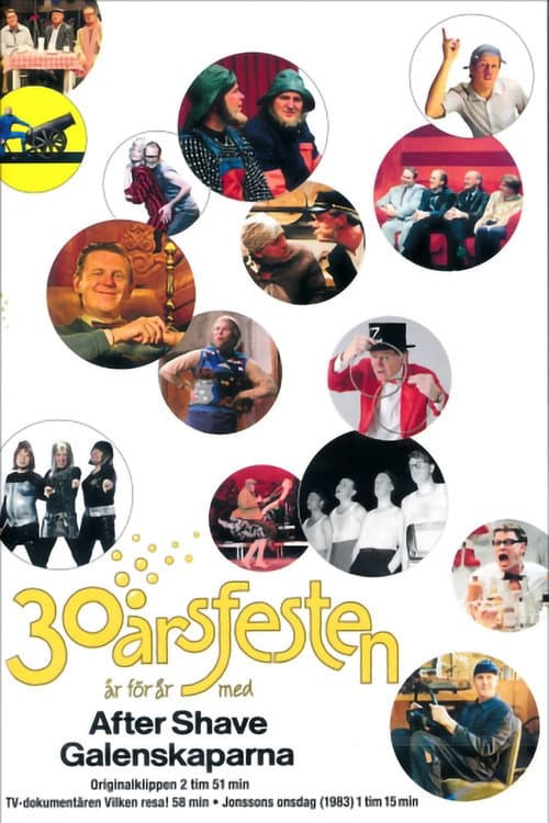 Poster for 30-årsfesten - Originalklippen