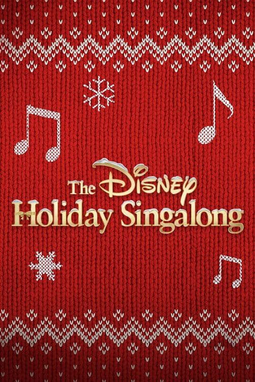 Poster for The Disney Holiday Singalong