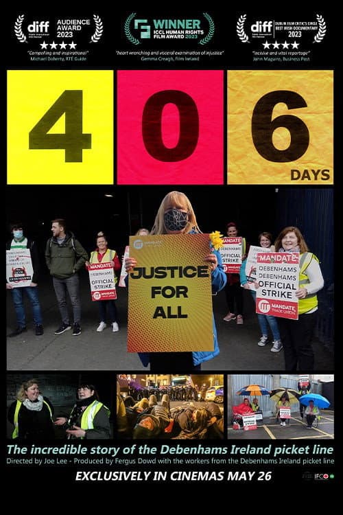 Poster for 406 Days: The Debenhams Picket Line