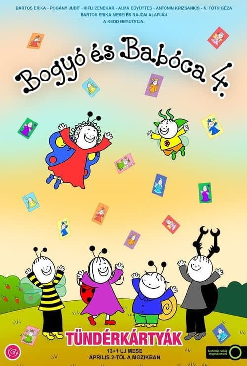 Poster for Bogyó és Babóca 4. - Tündérkártyák