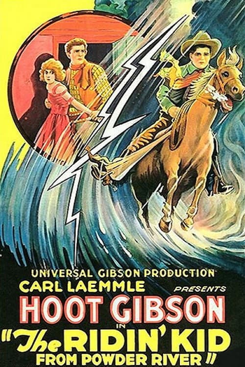Poster for The Ridin' Kid from Powder River