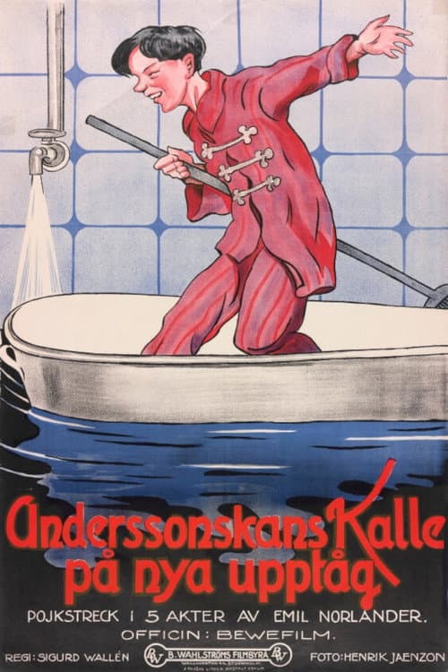 Poster for New Pranks by Andersson’s Kalle