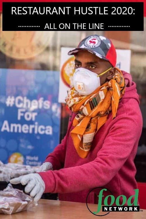 Poster for Restaurant Hustle 2020: All On The Line