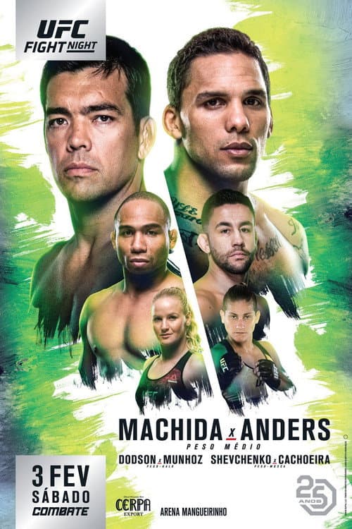 Poster for UFC Fight Night 125: Machida vs. Anders