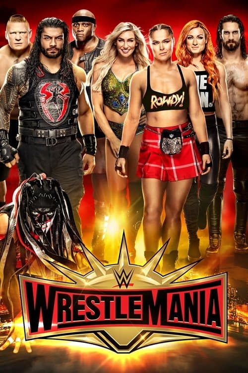 Poster for WWE WrestleMania 35