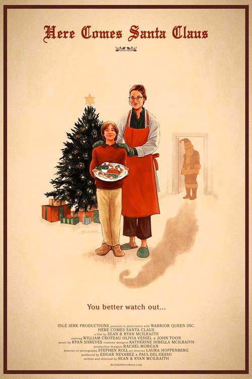 Poster for Here Comes Santa Claus