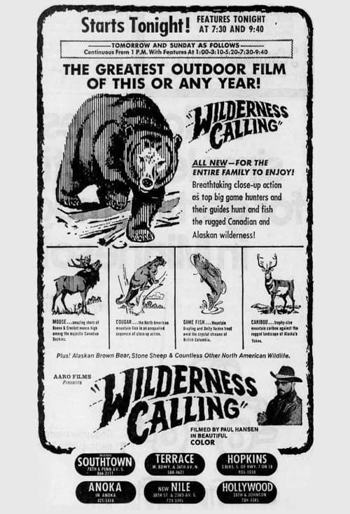 Poster for Wilderness Calling
