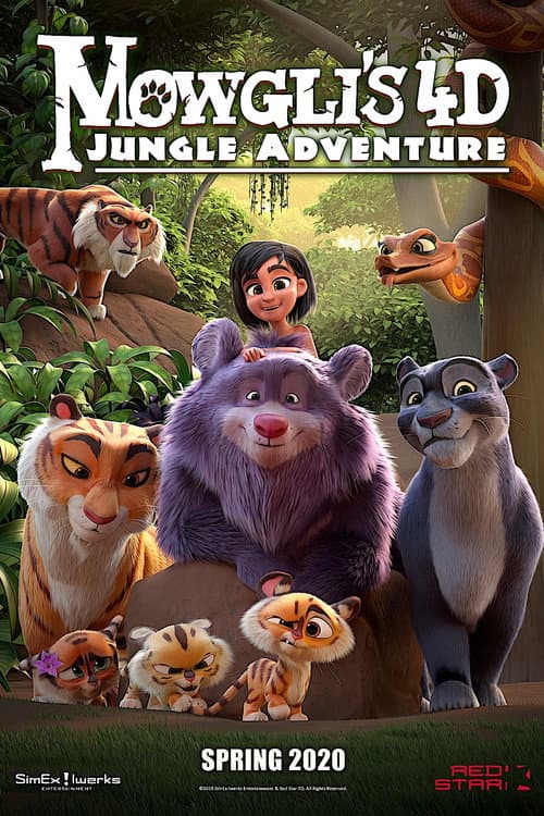 Poster for Mowgli's 4D Jungle Adventure