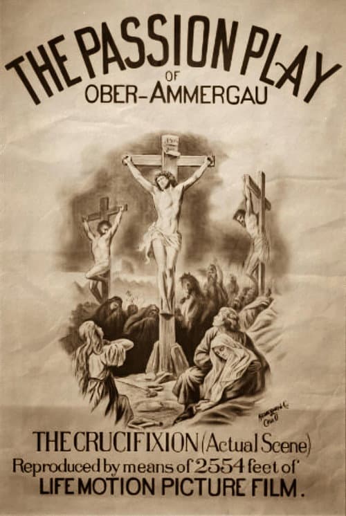 Poster for The Passion Play of Oberammergau