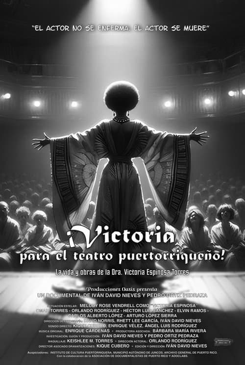 Poster for Victoria para el teatro puertorriqueño