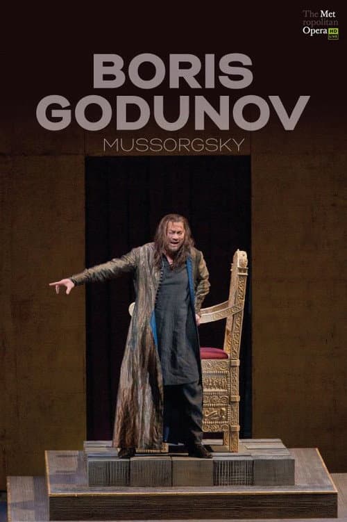 Poster for The Metropolitan Opera: Boris Godunov