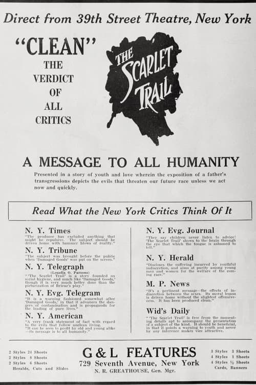 Poster for The Scarlet Trail