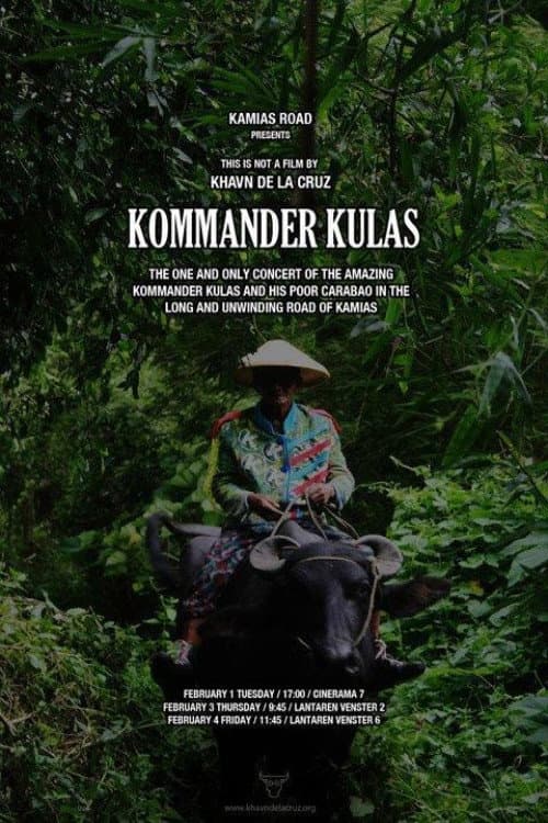 Poster for Kommander Kulas: The One and Only Concert of the Amazing Kommander Kulas and His Poor Carabao