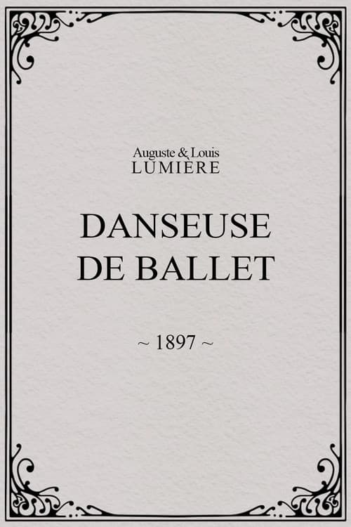 Poster for Danseuse de ballet