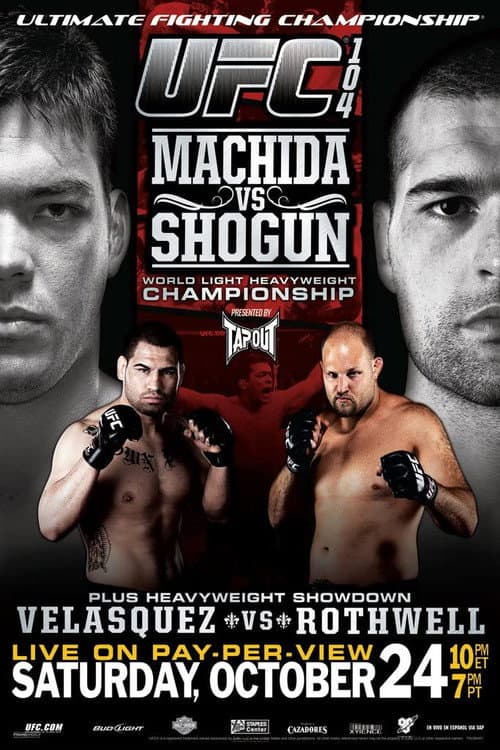 Poster for UFC 104: Machida vs. Shogun