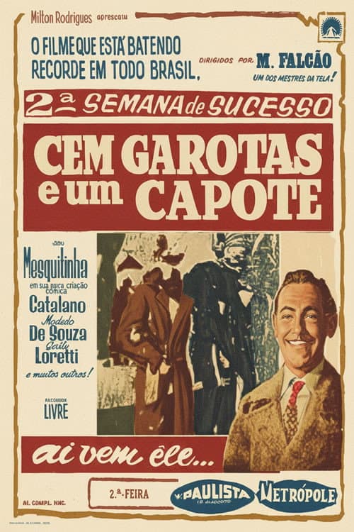 Poster for Cem Garotas e Um Capote