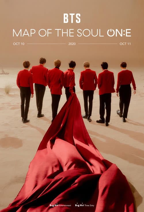Poster for BTS Map of the Soul ON:E Day 1