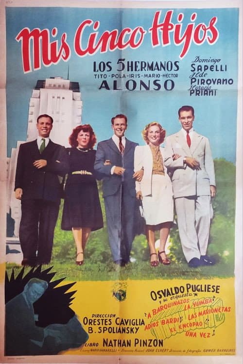Poster for Mis cinco hijos