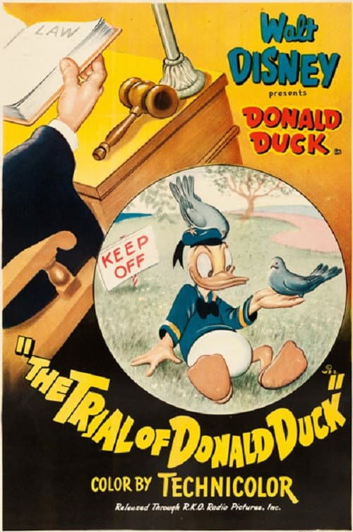 Poster for The Trial of Donald Duck