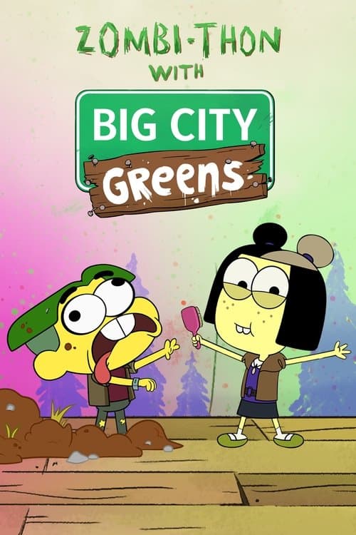 Poster for ZOMBI-Thon with Big City Greens