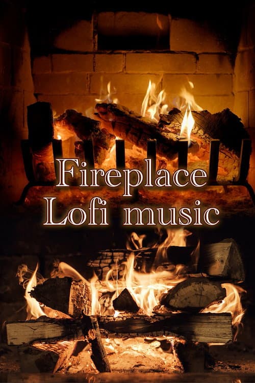 Poster for Fireplace Lofi Music