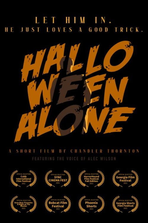 Poster for Halloween Alone