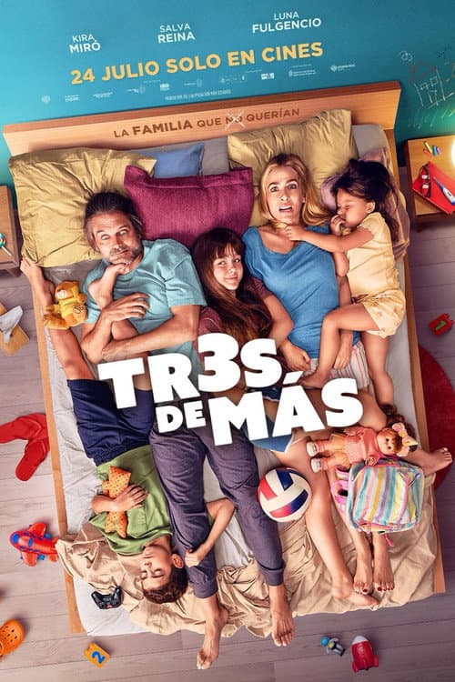 Poster for Tres de más