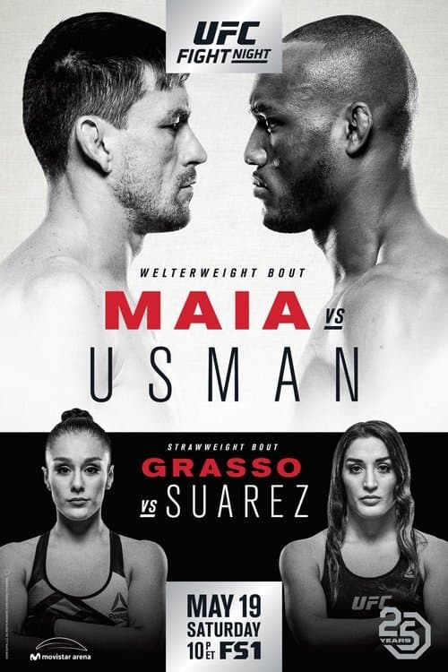 Poster for UFC Fight Night 129: Maia vs. Usman