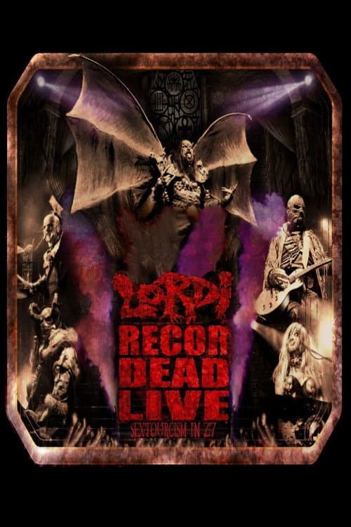 Poster for Lordi ‎- Recordead Live - Sextourcism In Z7