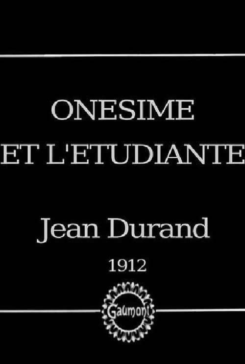 Poster for Onésime et l'étudiante