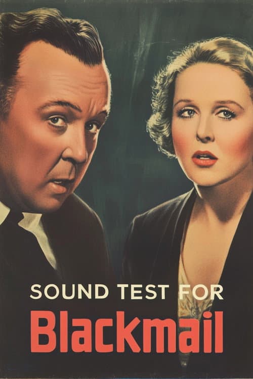 Poster for Sound Test for Blackmail